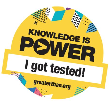 Knowledge is Power. I got tested! sticker for ESSENCE Fest