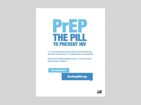 PrEP the Pill to Prevent HIV poster