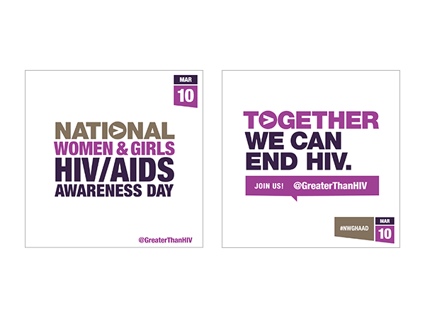National Women & Girls HIV / AIDS Awareness (March 10) 2