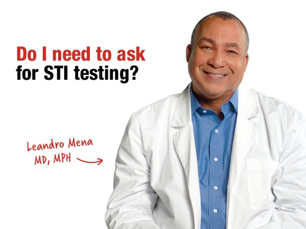 Do I need to ask for STI testing?