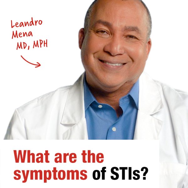 What are the symptoms of STIs?