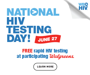 NHTD (June 27): National HIV Testing Day - FREE rapid HIV testing